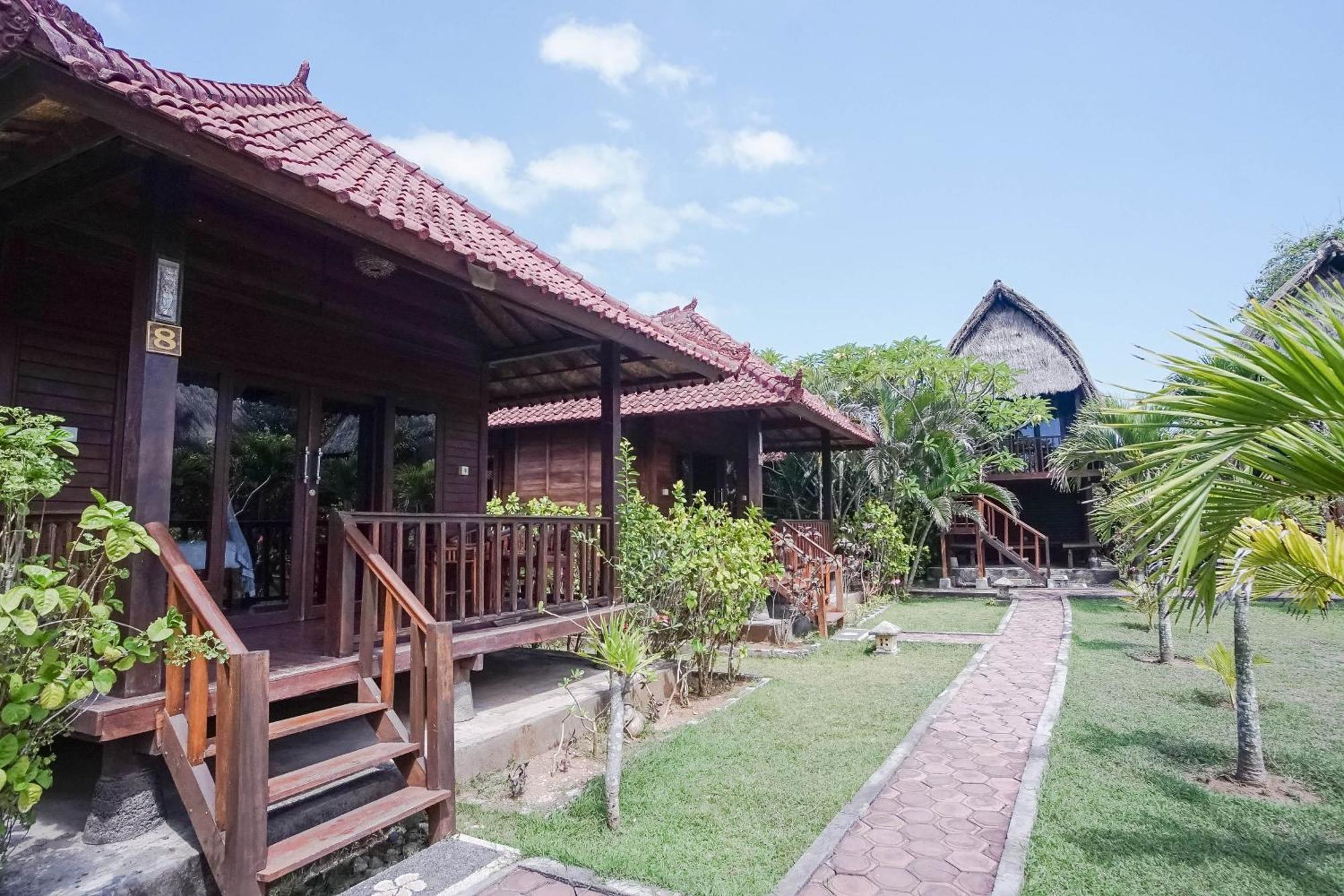 Abian Huts Dream Beach Lembongan Dış mekan fotoğraf