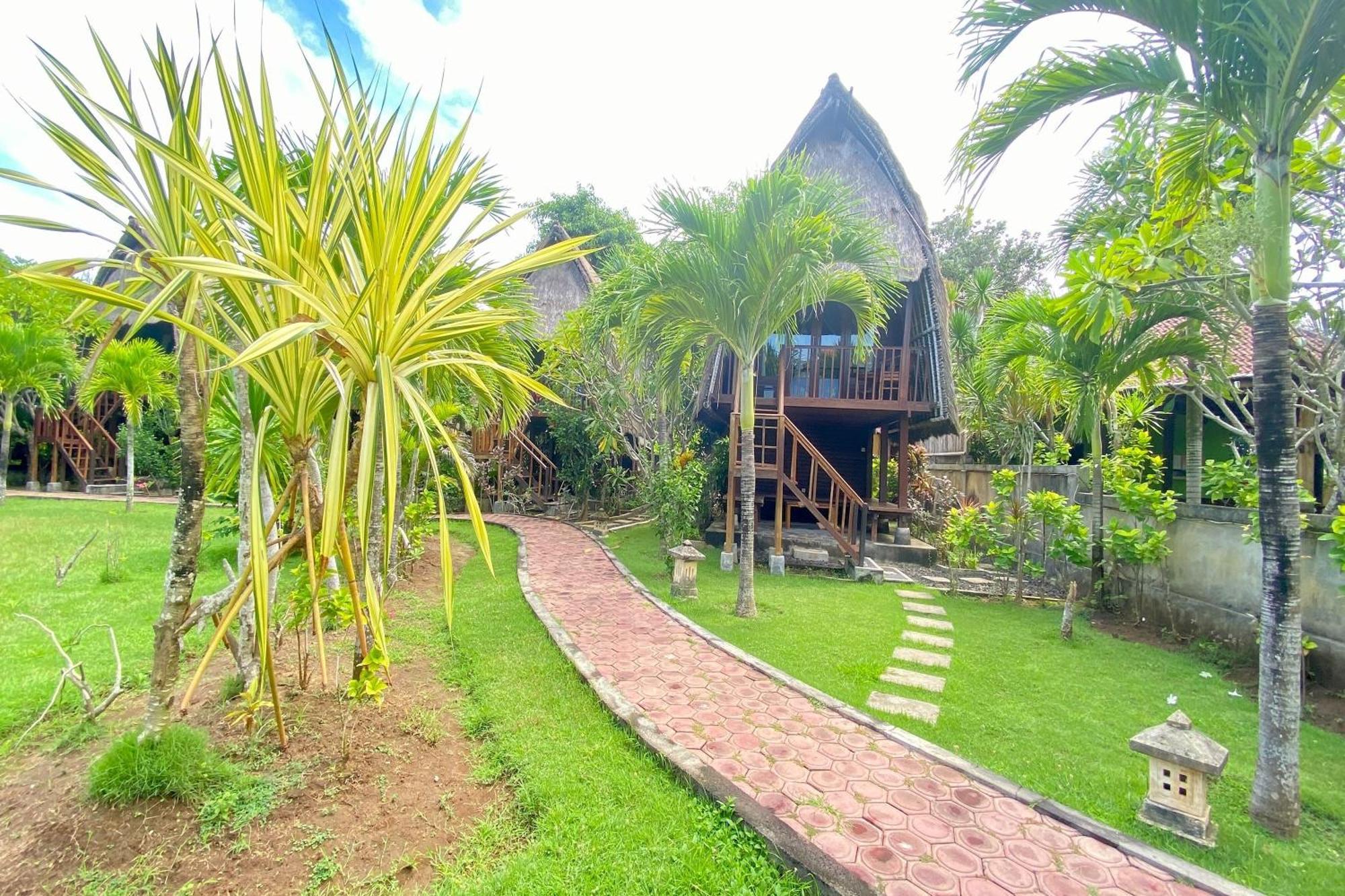 Abian Huts Dream Beach Lembongan Dış mekan fotoğraf