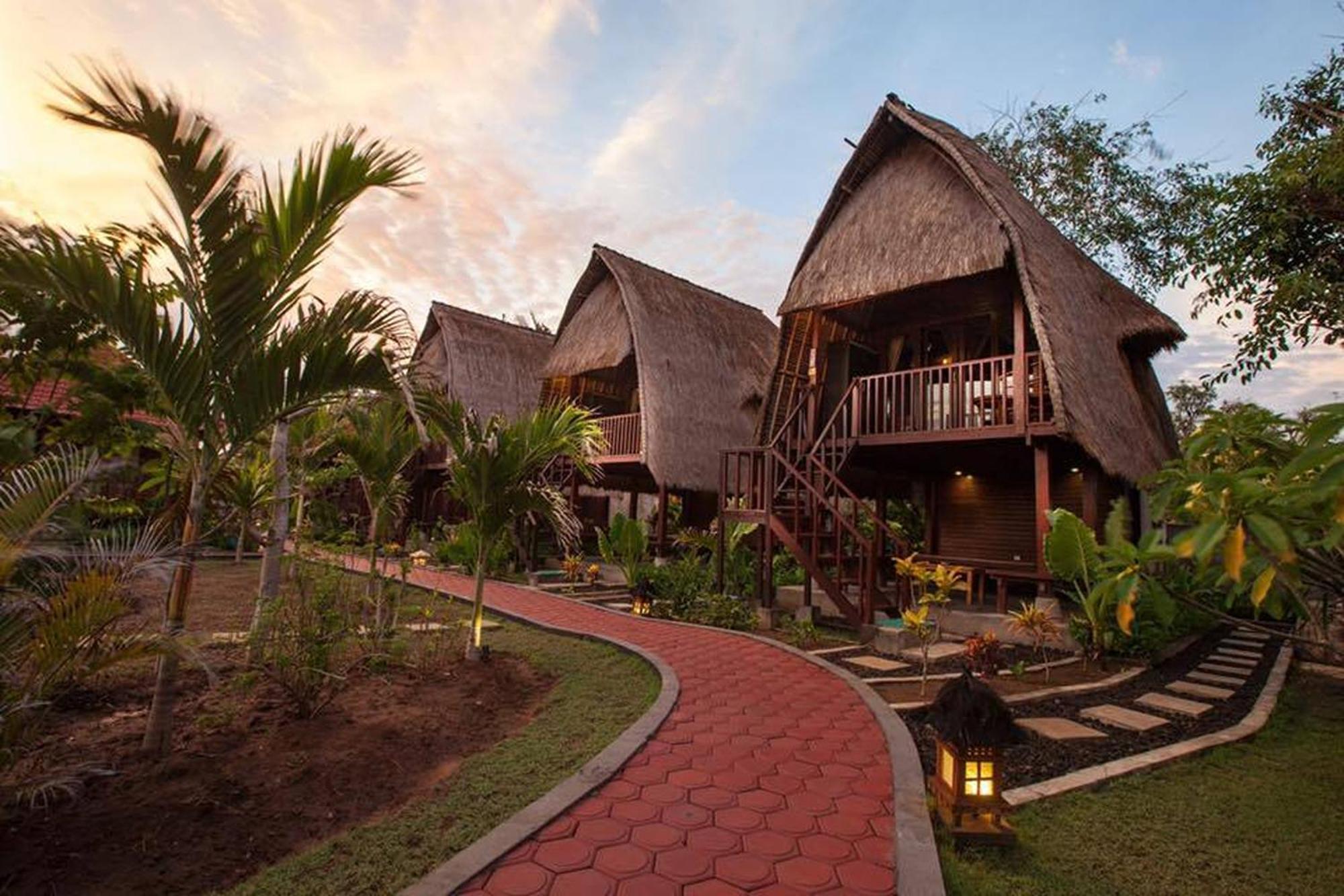 Abian Huts Dream Beach Lembongan Dış mekan fotoğraf