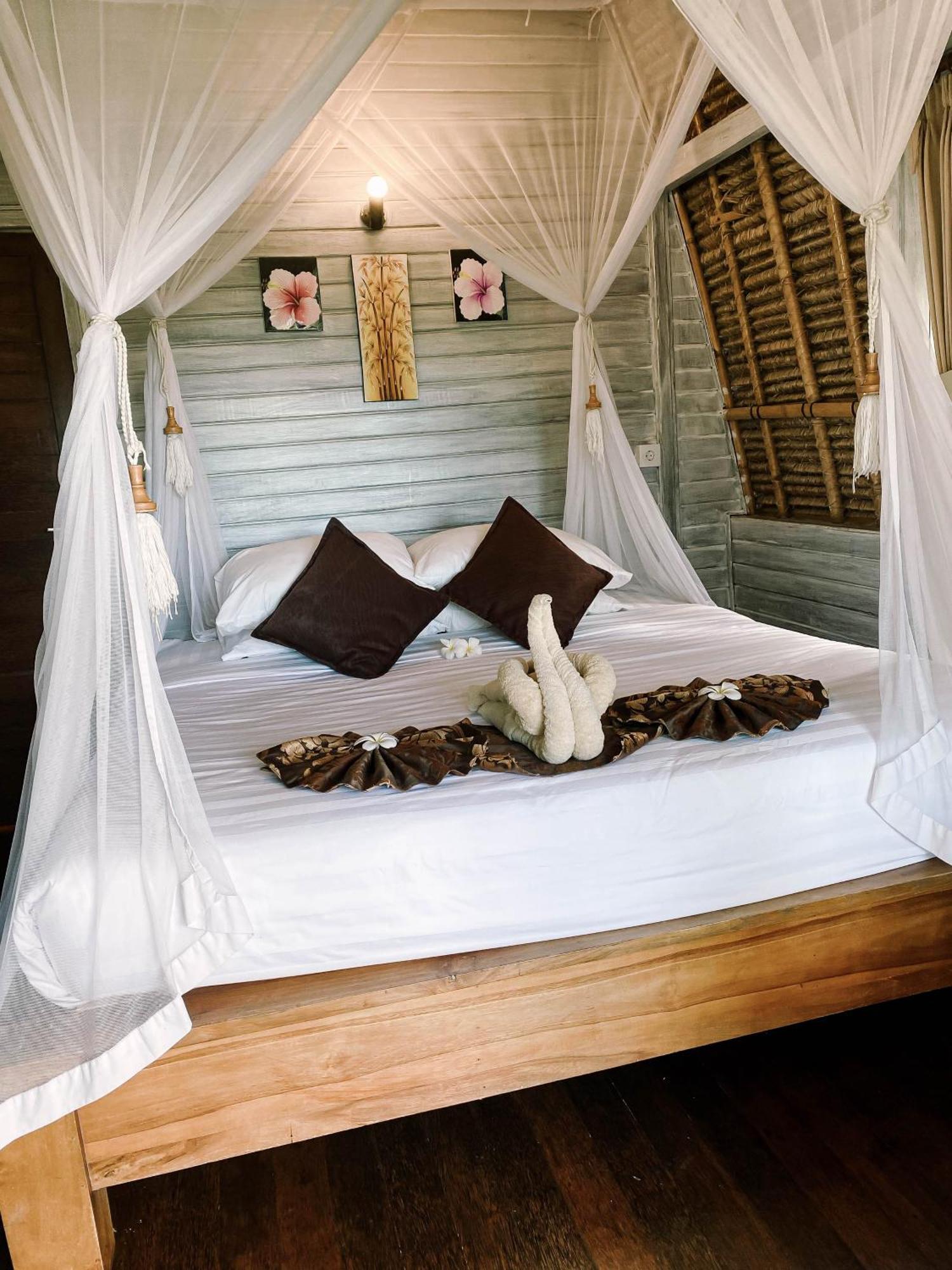 Abian Huts Dream Beach Lembongan Dış mekan fotoğraf